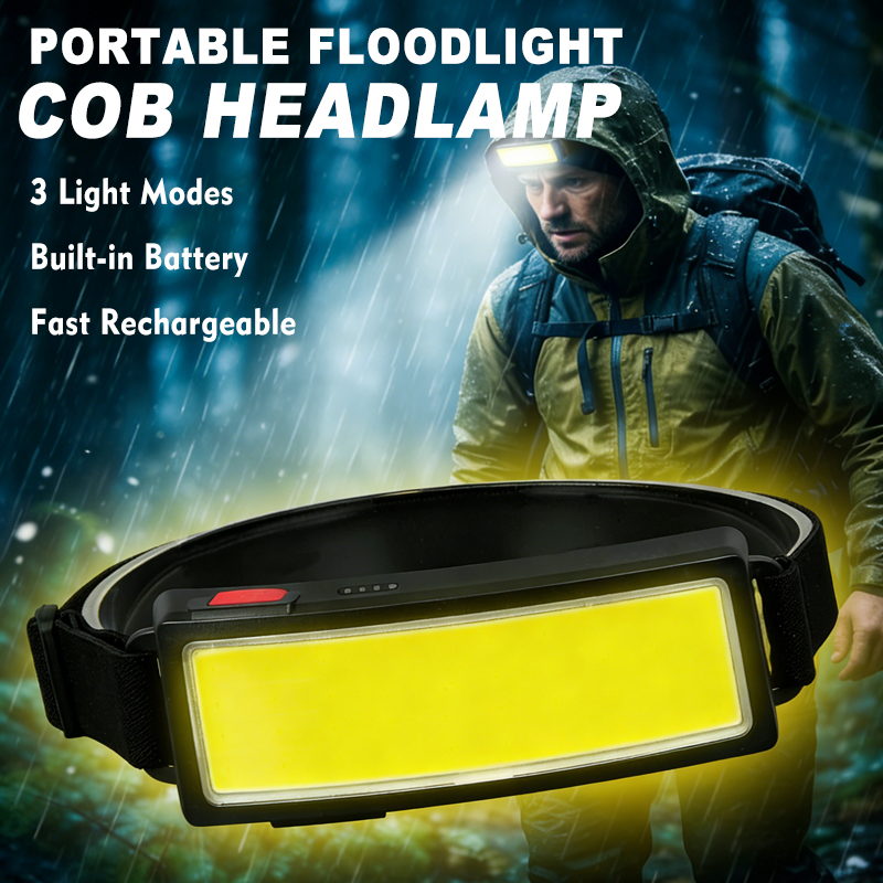 Led Headlight Bulbs - ไฟหน้าแบบ COB LED อันทรงพลัง 4 โหมดแสงสว่าง