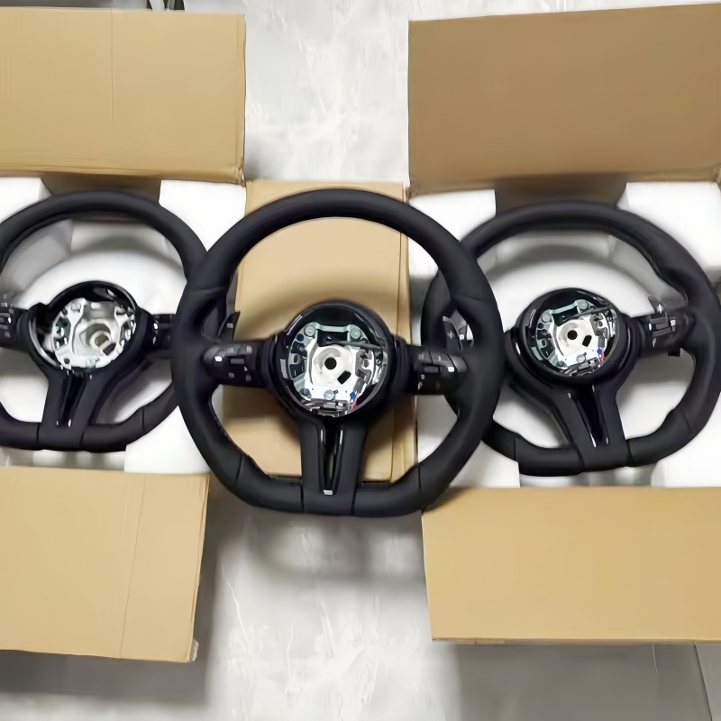 Car Accessories For Steering Wheel - หนังหุ้มพวงมาลัยรถยนต์สำหรับ BMW F10 F22 F30 F34