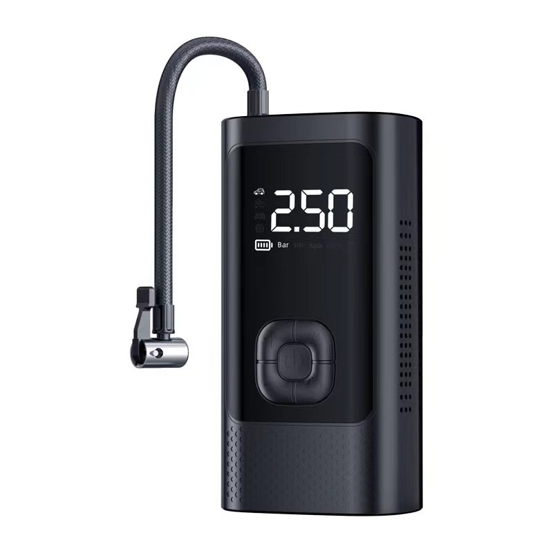 Car Portable Tire Inflator - ปั๊มลมพกพา 150psi สำหรับเติมลมยางรถยนต์ ลูกบอล และอื่นๆ แบบไฟฟ้า