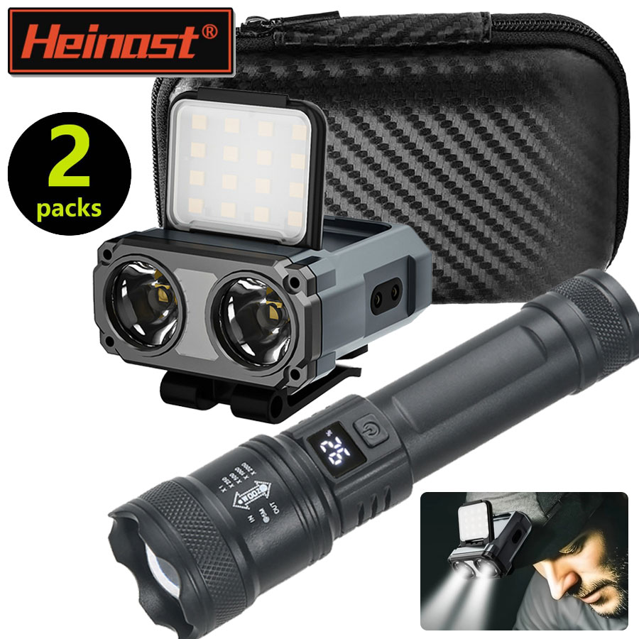 Led Headlight Bulbs - ไฟฉายคาดศีรษะแบบชาร์จไฟได้ขนาดเล็กพิเศษ/ไฟฉาย LED พกพา กันน้ำ พร้อมเซ็นเซอร์ สำหรับตกปลา