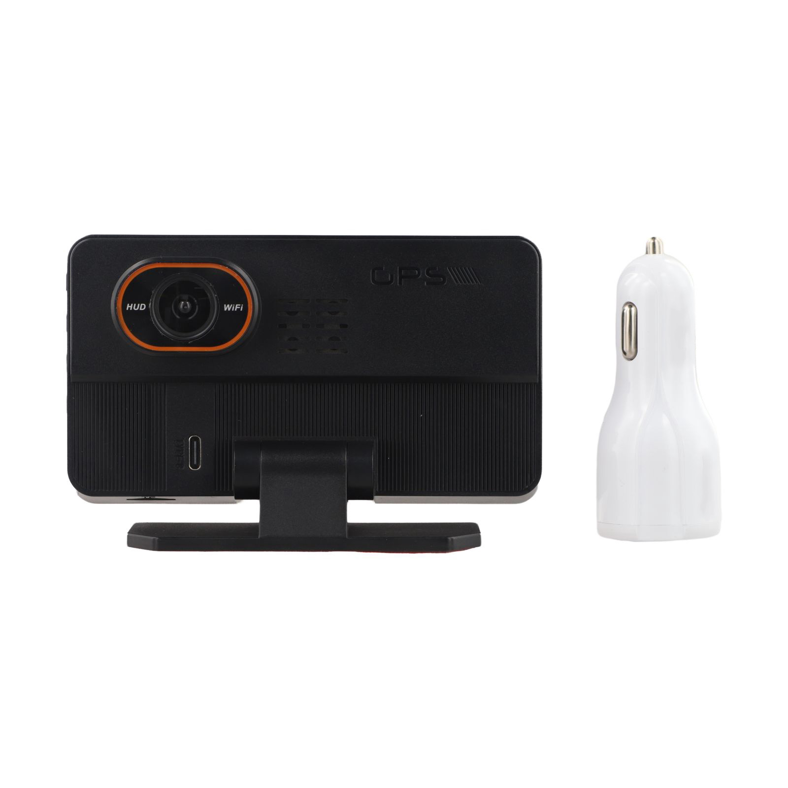 Car Accessories In Store - กล้องติดรถยนต์พร้อมจอแสดงผล HUD ขนาดใหญ่ 5 นิ้ว และที่ชาร์จ