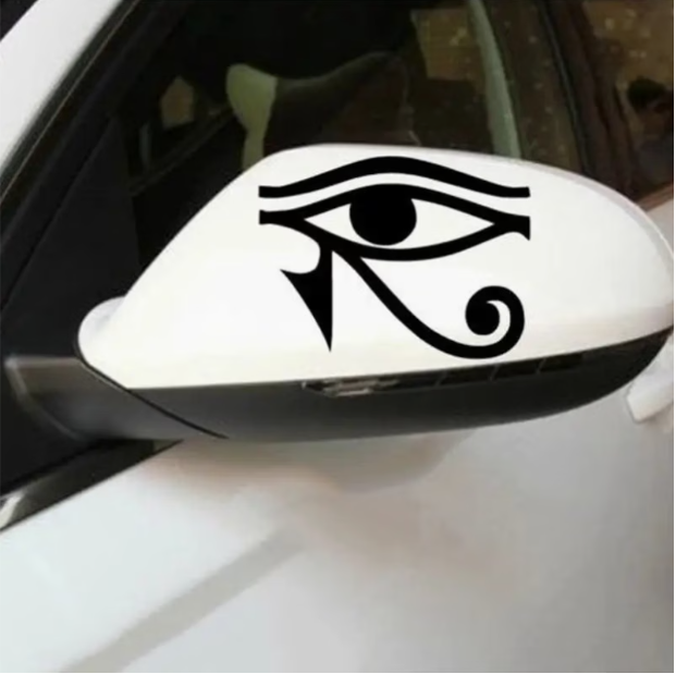 สติกเกอร์ไวนิลลายดวงตาแห่งฮอรั - Car Accessories Egypt บทวิจารณ์และราคา