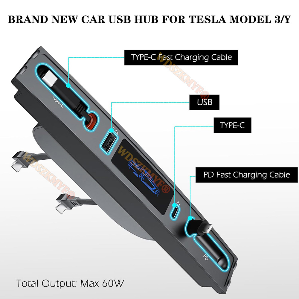 ที่ชาร์จ USB ในรถยนต์แบบหลายพอ - Car Accessories Logo บทวิจารณ์และราคา