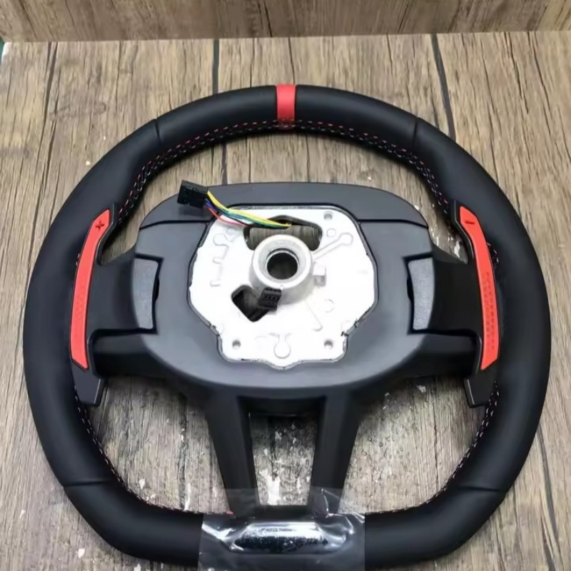 พวงมาลัยรถยนต์หนังคาร์บอนไฟเบอ - Car Accessories For Steering Wheel บทวิจารณ์และราคา