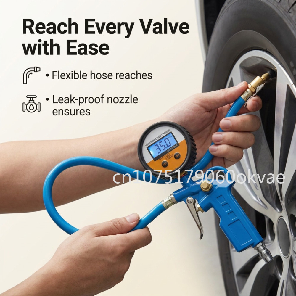 เครื่องเติมลมยางดิจิตอลพร้อมเก - Car Accessories Under 200 บทวิจารณ์และราคา