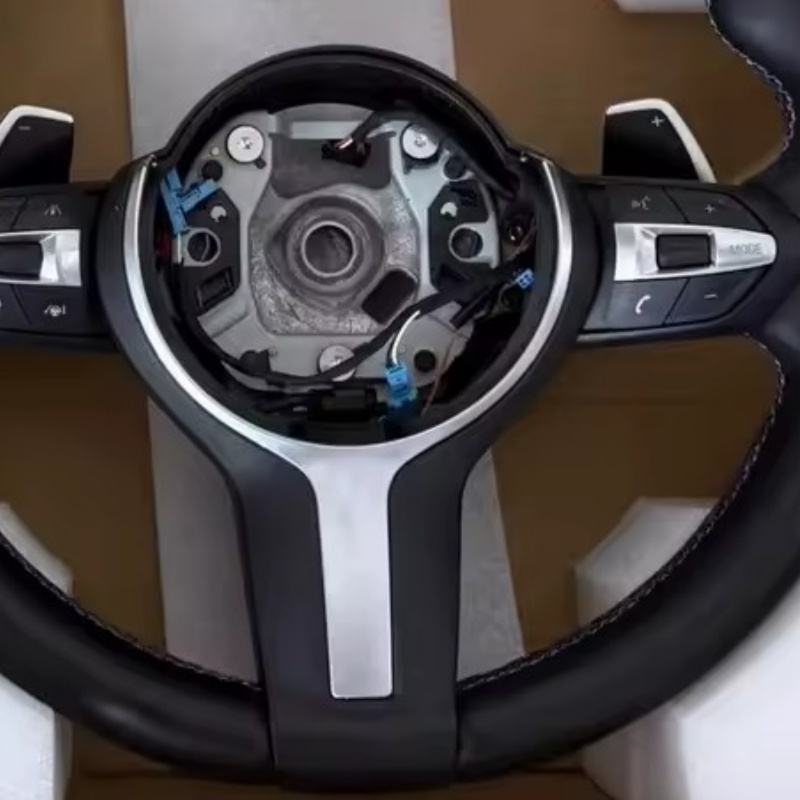 พวงมาลัยหนังสำหรับรถยนต์ BMW F - Car Accessories For Steering Wheel บทวิจารณ์และราคา