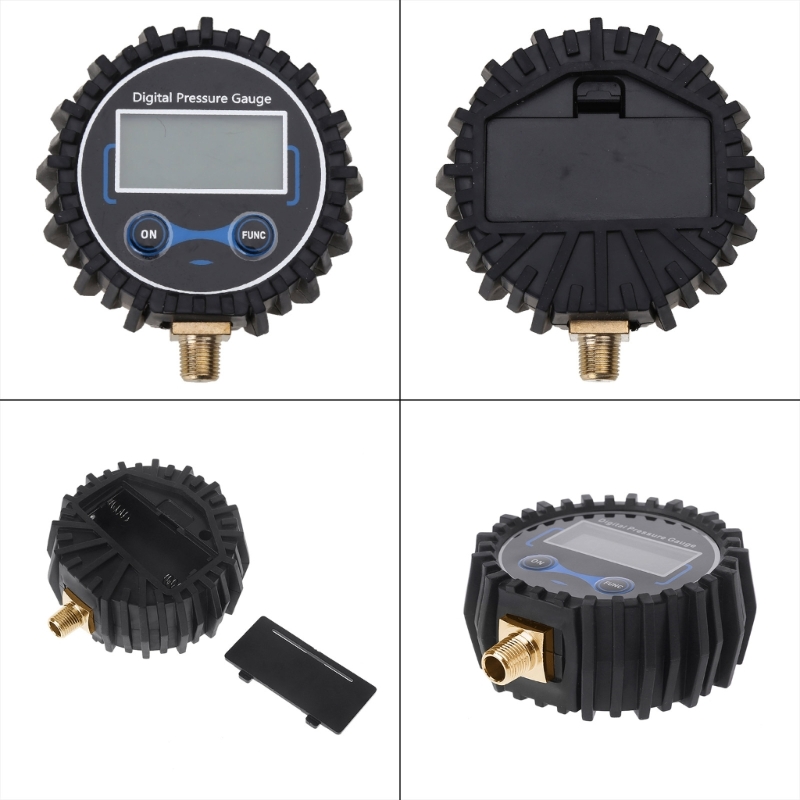 1/8 NPT เกจวัดแรงดันลมยางแบบดิ - Car Accessories Under 200 บทวิจารณ์และราคา