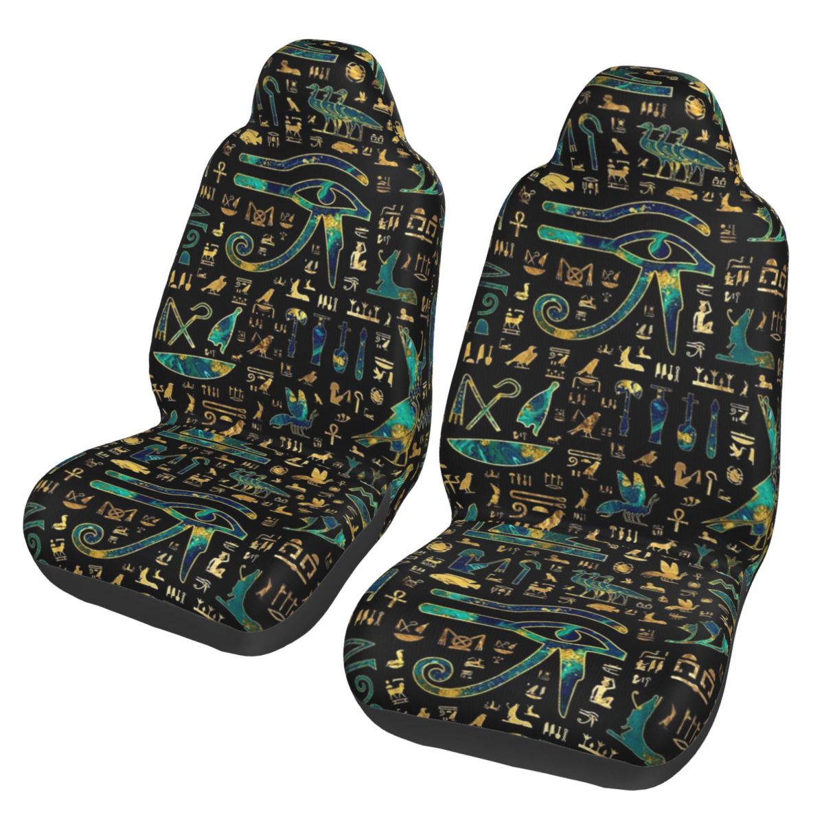 อักษรอียิปต์โบราณ ผ้าคลุมเบาะร - Car Accessories Egypt บทวิจารณ์และราคา