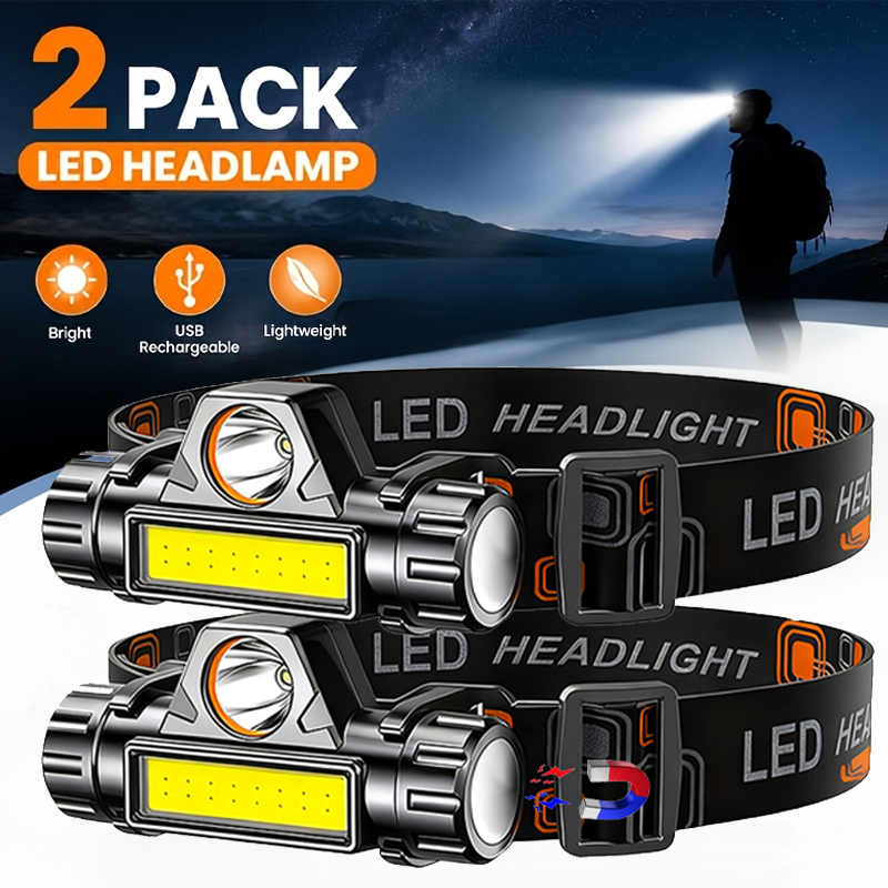 ไฟหน้า LED สว่างพิเศษแบบชาร์จไ - Led Headlight Bulbs บทวิจารณ์และราคา