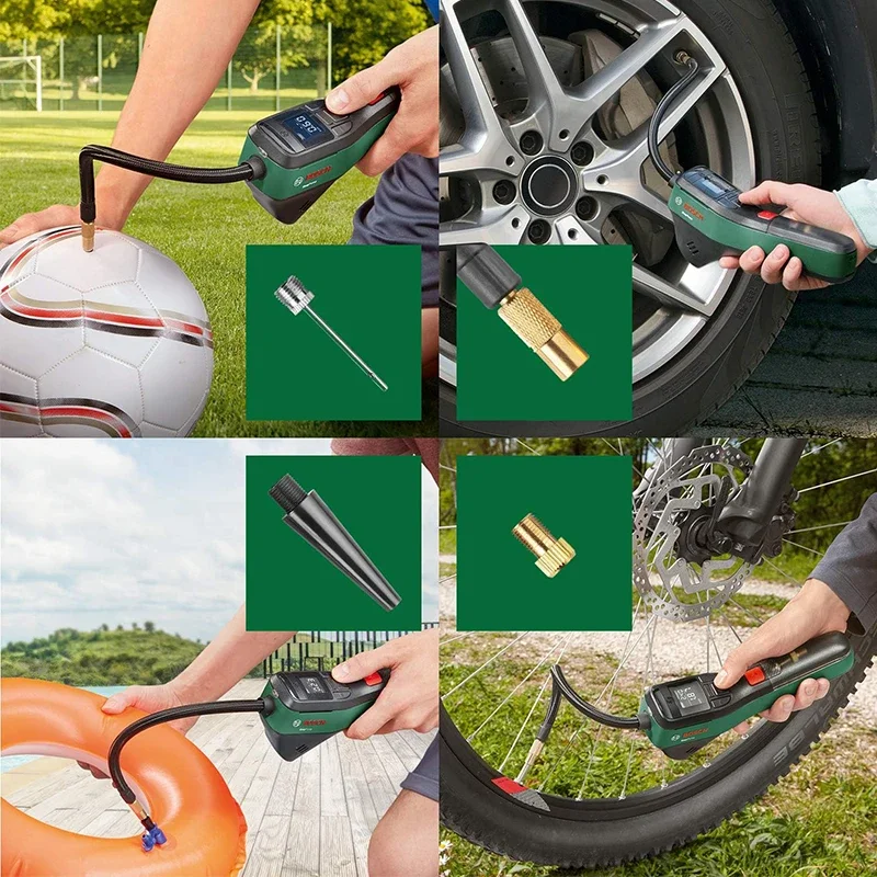 ปั๊มลมไฟฟ้าแบบพกพาขนาดเล็ก จอแ - Car Portable Tire Inflator บทวิจารณ์และราคา