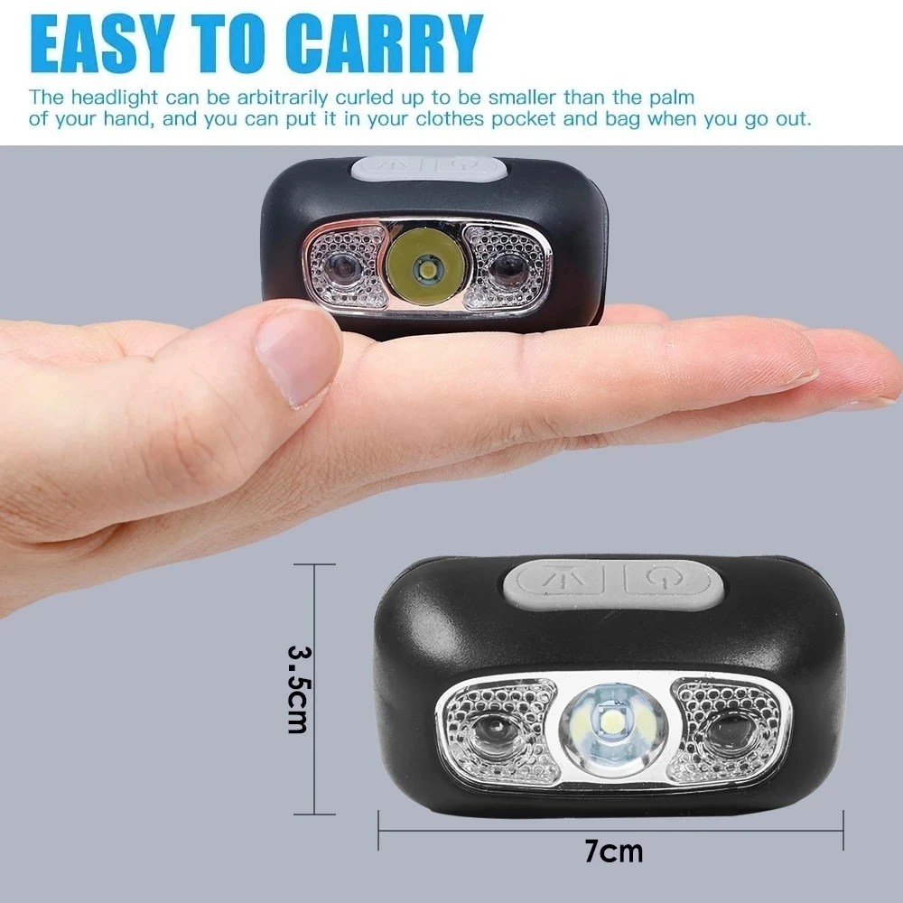ไฟฉายคาดศีรษะแบบพกพา LED เซ็นเ - Led Headlight Bulbs บทวิจารณ์และราคา