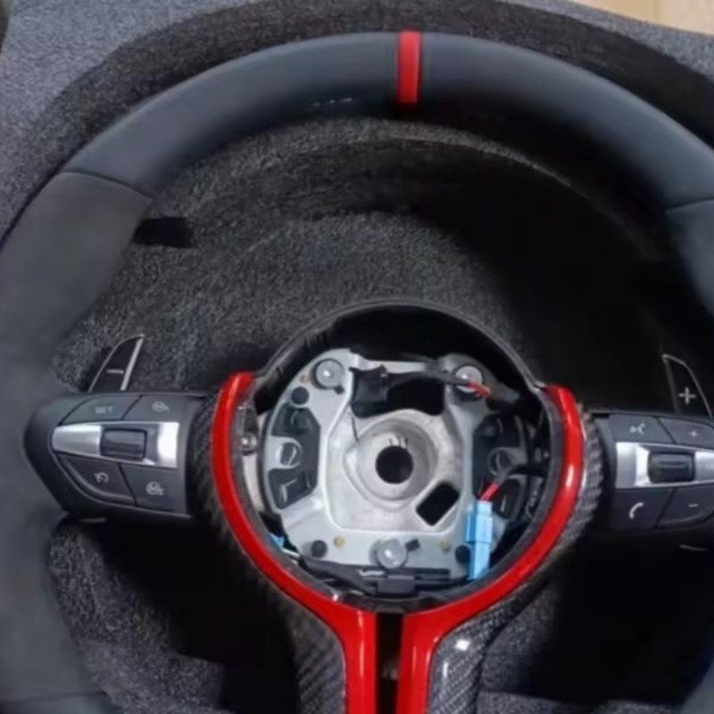 พวงมาลัยรถยนต์หุ้มหนังไมโครไฟเ - Car Accessories For Steering Wheel บทวิจารณ์และราคา