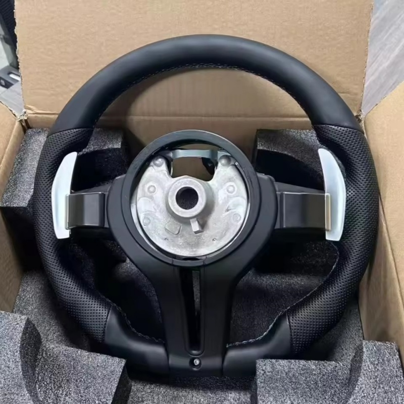 พวงมาลัยรถยนต์หุ้มหนังไมโครไฟเ - Car Accessories For Steering Wheel บทวิจารณ์และราคา