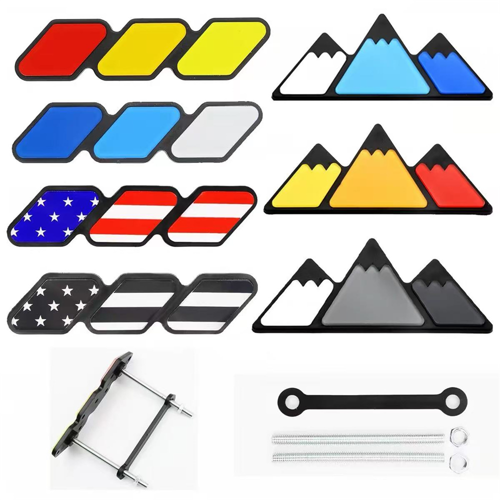 สติ๊กเกอร์โลโก้ตกแต่งรถยนต์ 3D - Car Accessories Logo บทวิจารณ์และราคา